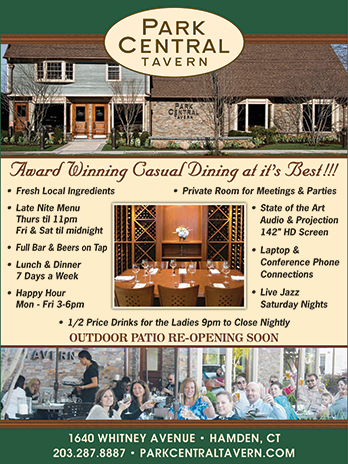 Park Central Tavern Restaurant Advertisement